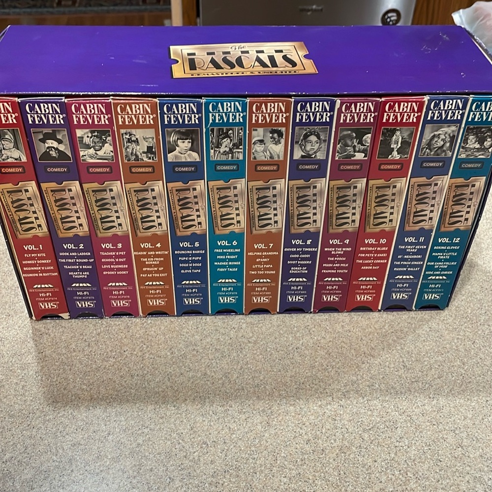 Collection of Little Rascal VCR # 1-12
